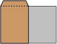 C5 enveloppe par rapport au papier A4